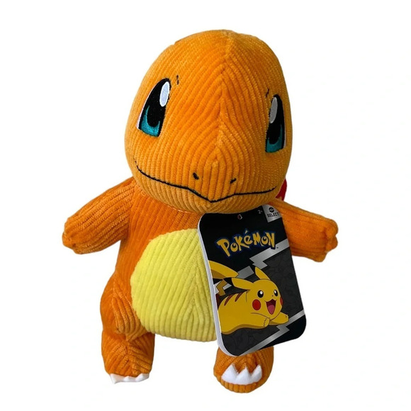 POKÉMON Charmander Rare Corduroy Plush Toy - Picture 4 of 11